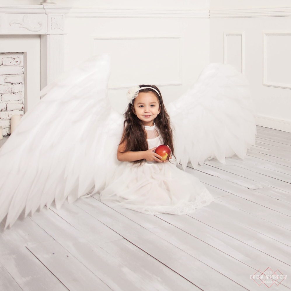 Детская фотосессия ангел