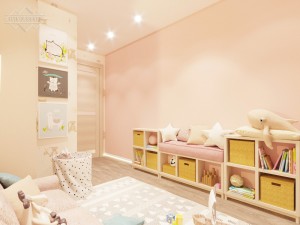 Детская - Дизайн интерьера небольшой квартиры в Санкт-Петербурге